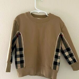 boys BURBERRY sweatshirt